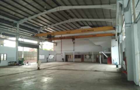 Plentong Detached Factory For Rent (RM 0.80 psf)